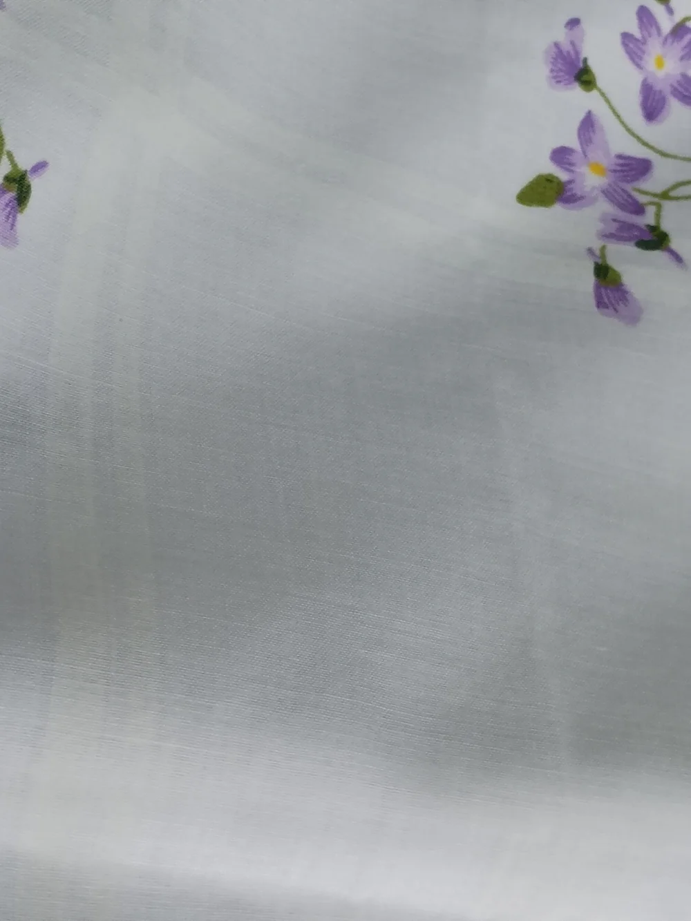 Vtg Cannon Lilac Bouquet Standard Pillowcases